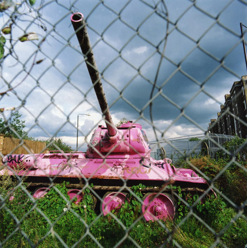 Pink Tank, Mandela Way, Old Kent Road