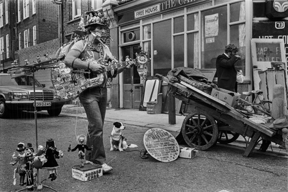 One Man Band, Brick Lane area, 1984